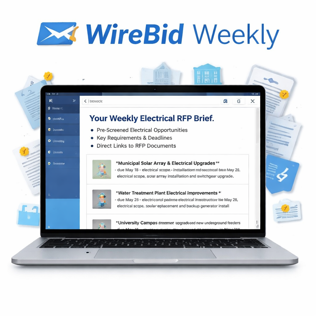 WireBid Weekly - Your Weekly Electrical RFP Brief